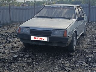 1999 Lada (ВАЗ) 21099, серебристый, 70000 рублей, вид 4