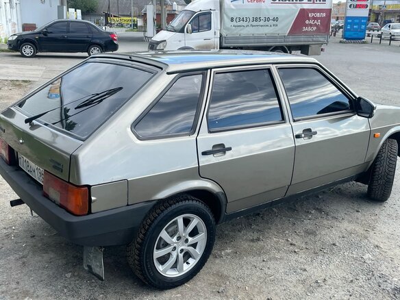 1999 Lada (ВАЗ) 2109, серый - вид 10