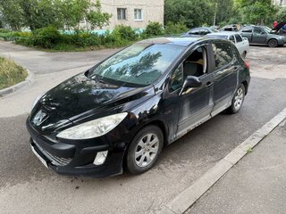 2008 Peugeot 308 I, чёрный, 250000 рублей, вид 1