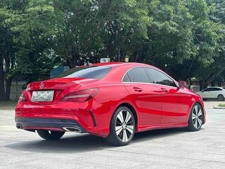 2016 Mercedes-Benz CLA 200 I (C117, X117) Рестайлинг, красный, 1480008 рублей, вид 4