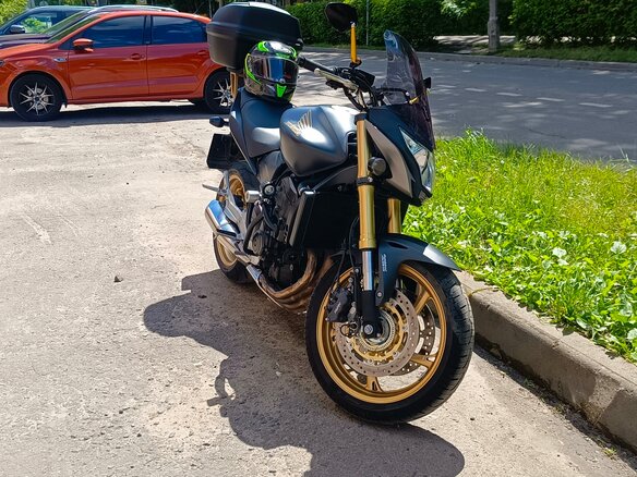 2013 Honda CB 600F Hornet, золотистый, 700000 рублей - вид 12