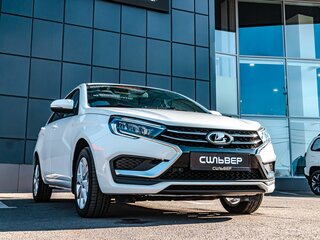 2026 Lada (ВАЗ) Vesta I Рестайлинг (NG), белый, 1917000 рублей, вид 1