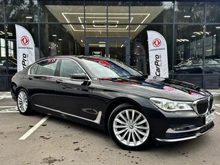 2016 BMW 7 серии Long 730Ld xDrive VI (G11/G12), чёрный, 3070000 рублей, вид 3