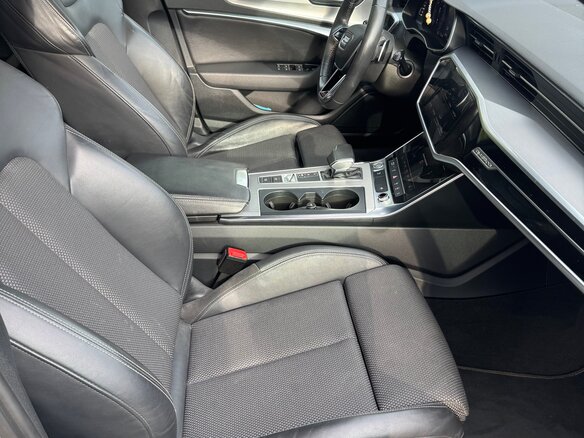2020 Audi A6 40 TDI V (C8), серый, 4150000 рублей - вид 10