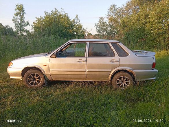 2003 Lada (ВАЗ) 2115, серебристый, 100000 рублей - вид 5