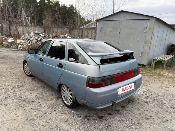 2002 Lada (ВАЗ) 2112, серый, 120000 рублей - вид 4