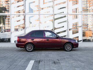 2008 Hyundai Accent ТагАЗ II, красный, 398000 рублей, вид 5