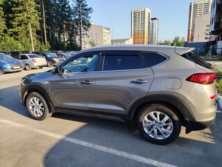 2020 Hyundai Tucson III Рестайлинг, зелёный, 2550000 рублей, вид 4