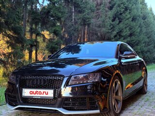 2010 Audi A5 I (8T), чёрный, 1350000 рублей, вид 3