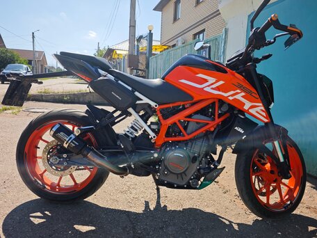 2020 KTM 390 Duke, оранжевый, 440000 рублей, вид 2