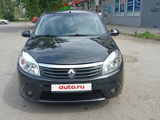 2012 Renault Sandero I, чёрный, 585000 рублей, вид 1