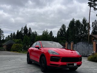 2019 Porsche Cayenne Coupé III, оранжевый, 6200000 рублей, вид 3