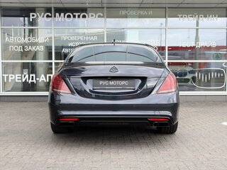 2014 Mercedes-Benz S-Класс 500 Long VI (W222, C217), чёрный, 2800000 рублей, вид 4
