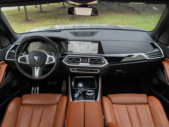 2022 BMW X5 40d IV (G05/G18), синий, 9790000 рублей - вид 24