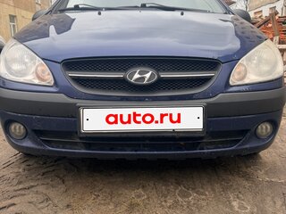 2008 Hyundai Getz I Рестайлинг, синий, 450000 рублей, вид 3