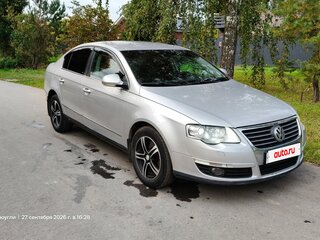 2009 Volkswagen Passat B6, серебристый, 650000 рублей, вид 3