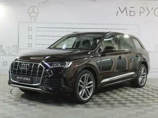 2021 Audi Q7 45 TDI II (4M) Рестайлинг, коричневый, 7499000 рублей, вид 1