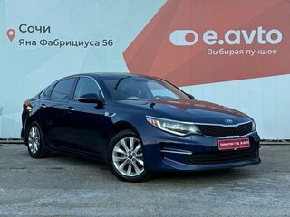 2018 Kia Optima IV, синий, 1700000 рублей, вид 3
