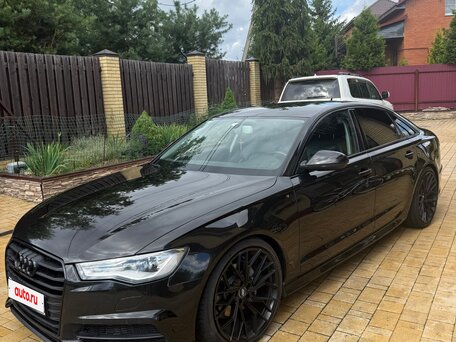 2017 Audi A6 IV (C7) Рестайлинг, чёрный, 2000000 рублей, вид 2