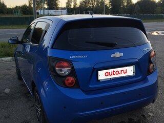 2012 Chevrolet Aveo II, синий, 700000 рублей, вид 3