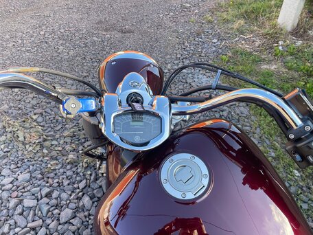 2008 Yamaha XVS1300, красный, 830000 рублей, вид 5