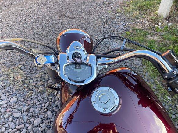 2008 Yamaha XVS1300, красный, 820000 рублей - вид 4