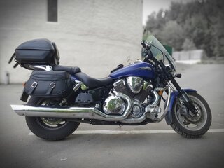 2002 Honda VTX 1800, синий, 780000 рублей, вид 2