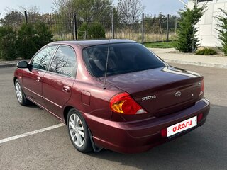 2008 Kia Spectra I Рестайлинг 2, красный, 500000 рублей, вид 5