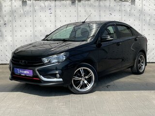 2020 Lada (ВАЗ) Vesta I, чёрный, 1050000 рублей, вид 1