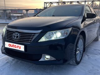 2012 Toyota Camry VII (XV50), чёрный, 1890000 рублей, вид 2