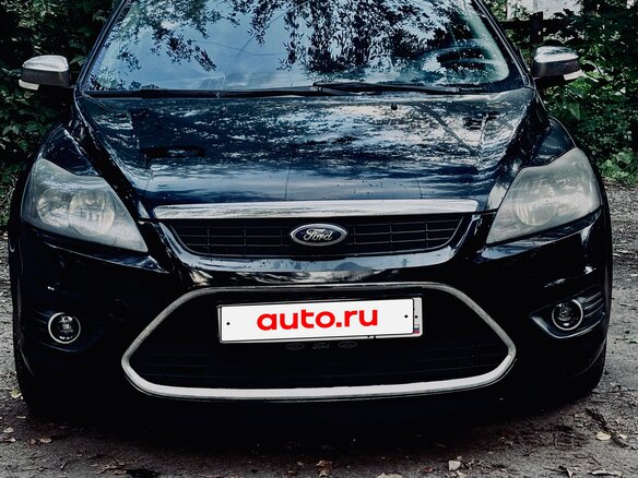 2008 Ford Focus II Рестайлинг, чёрный, 445000 рублей - вид 1
