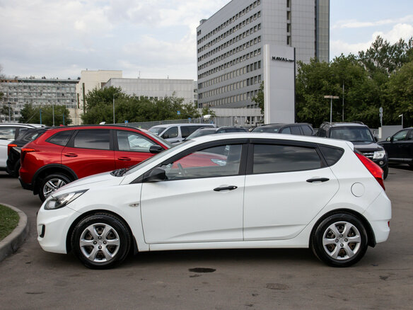 2012 Hyundai Solaris I, белый - вид 6