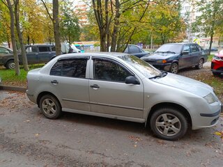 2007 Skoda Fabia I Рестайлинг, серебристый, 200000 рублей, вид 2