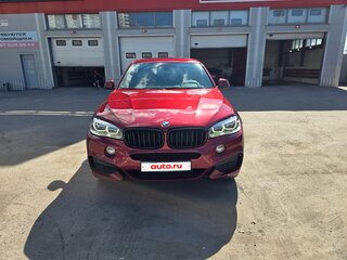 2014 BMW X6 30d II (F16), красный, 3700000 рублей, вид 2