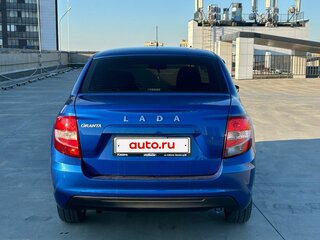 2022 Lada (ВАЗ) Granta I Рестайлинг, синий, 770000 рублей, вид 4