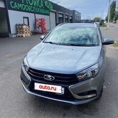 2018 Lada (ВАЗ) Vesta SW I, серый, 915000 рублей, вид 1