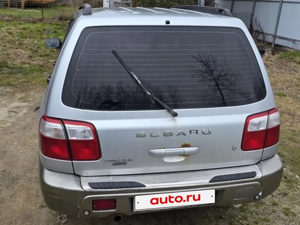 2001 Subaru Forester I Рестайлинг, серебристый - вид 2