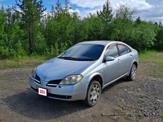 2002 Nissan Primera II (P11) Рестайлинг, серебристый, 350000 рублей, вид 2