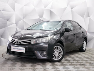 2013 Toyota Corolla XI (E160, E170, E180), чёрный, 1190000 рублей, вид 1