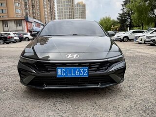 2023 Hyundai Elantra N Line VII (CN7) Рестайлинг, серебристый, 1620000 рублей, вид 2