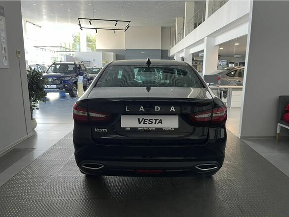 2026 Lada (ВАЗ) Vesta I Рестайлинг (NG), чёрный, 2010000 рублей - вид 3
