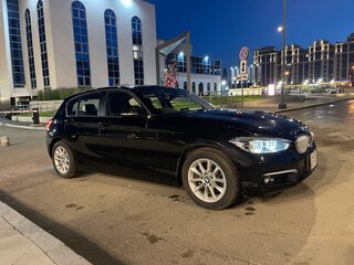 2016 BMW 1 серии 118i II (F20/F21) Рестайлинг, чёрный, 1600000 рублей, вид 3