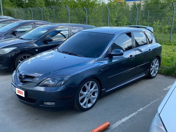 2008 Mazda 3 I (BK) Рестайлинг, серый, 1050000 рублей - вид 1