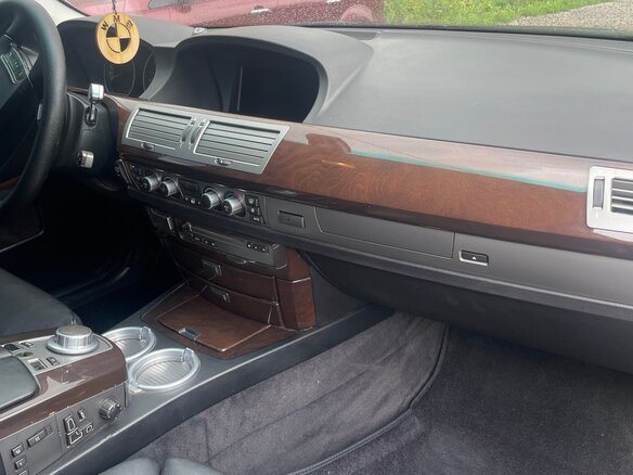 2007 BMW 7 серии Long 740Li IV (E65/E66) Рестайлинг, чёрный, 700000 рублей - вид 8