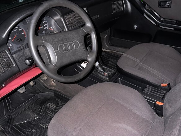1989 Audi 80 IV (B3), чёрный - вид 15