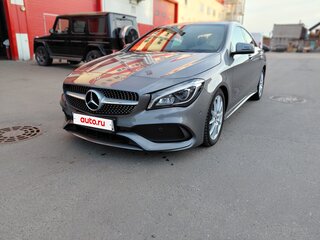 2018 Mercedes-Benz CLA 200 I (C117, X117) Рестайлинг, серый, 3000000 рублей, вид 2