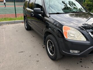 2003 Honda CR-V II, чёрный, 730000 рублей, вид 3