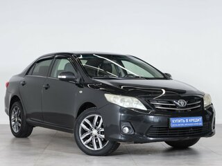 2011 Toyota Corolla X (E140, E150) Рестайлинг, чёрный, 949000 рублей, вид 1