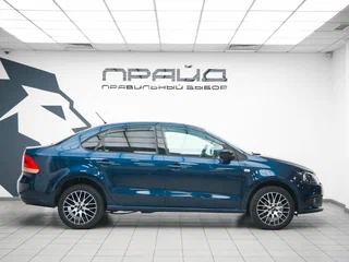 2014 Volkswagen Polo V, синий, 719000 рублей, вид 5