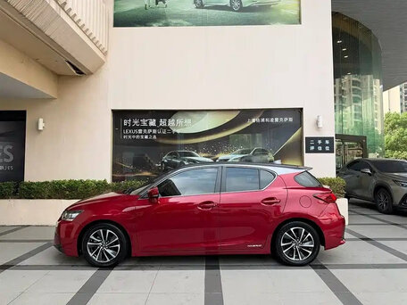 2020 Lexus CT 200h I Рестайлинг 2, пурпурный, 2200000 рублей, вид 2